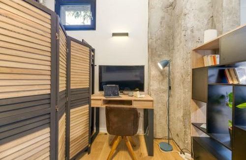 Quartier Chorier-Berriat Apartment | Loft Urban Garden: 4 people - wifi fiber - terrace