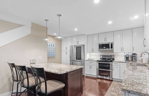 Osage Beach House | Lofted Bluff Sunset Lake Views and Private Boat Dock