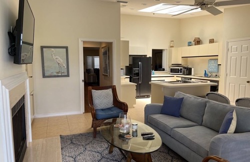 Bay Isles Villa | Longboat Key home rental w/PRIVATE Pool & 1 minute to private beach access!