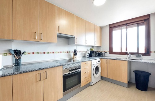 San Jorge House | Look forward to a great sports vacation in this spacious terraced house with communal pool.