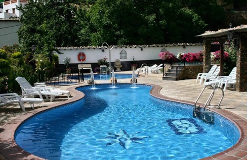 Mecina Bombaron Apartment | Los Manzanos 2 pers. rural lodging with swimming pool and spa