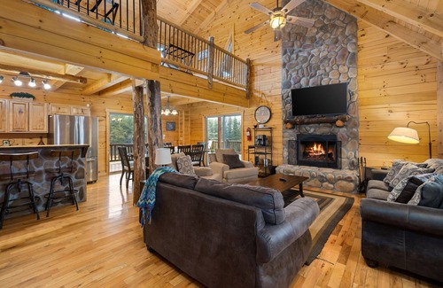 Logan Cabin | Lots of Private Land with Views and Pond!