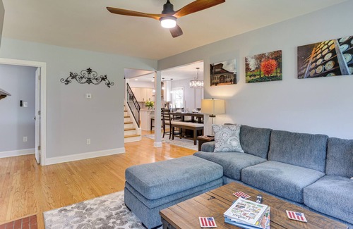 Belknap Cottage | Louisville Home in the Highlands with Game Room!