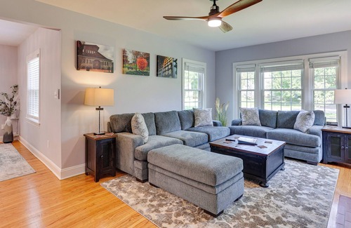 Belknap Cottage | Louisville Home in the Highlands with Game Room!