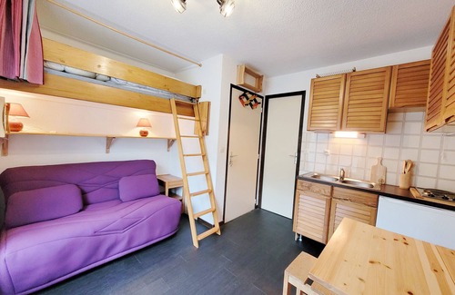 Monetier-les-Bains Apartment | Lovely 16 m² family studio with balcony