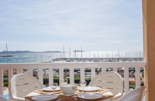 Six-Fours-les-Plages Apartment | Lovely apartment for 4 guests with WIFI, pool, TV and terrace