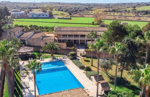 Muro Villa | Lovely apartment in villa for 2 guests with A/C, pool, WIFI, TV and patio