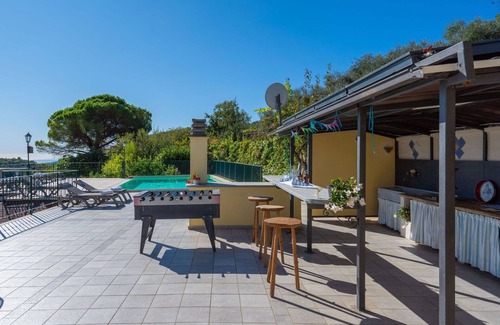 Valloria Apartment | Lovely apartment for 30 people with A/C, WIFI, pool, hot tub, TV and patio