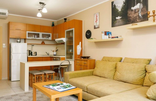 Balatonoszod Apartment | Lovely apartment for 4 guests with WIFI, A/C, TV, balcony and parking