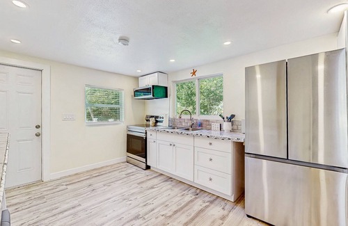 Sands House | Lovely dog-friendly home near the ocean with hot tub & grill