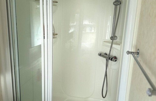 Towyn House | lovely family caravan well equipped near all amenaties TV in lounge n