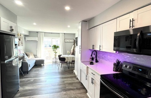 North Ocean City Condo | Lovely Renovated 2-Level Condo + Pool + Steps to the Beach!