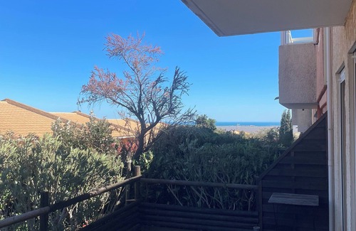 Fitou Apartment | Lovely sea-view apartment with heated swimming pool