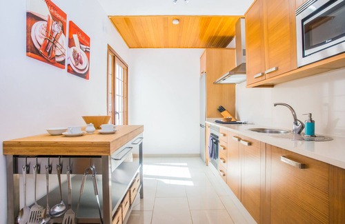 Playa Blanca Villa | Lovely spacious villa with heated pool, jacuzzi, sea/mountain views, full aircon