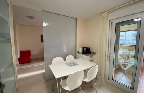 Roquetas de Mar Apartment | Lupe Villa Romana, beachfront apartment