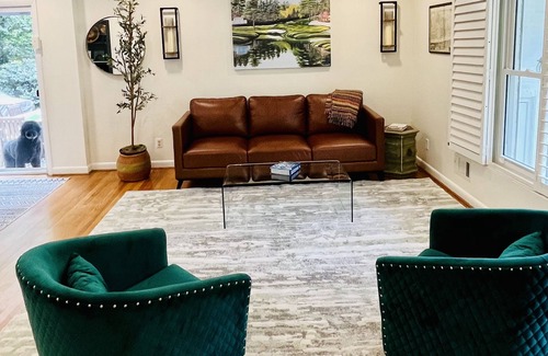 North Augusta House | Lush Masters Hideaway w HEATED Pool!