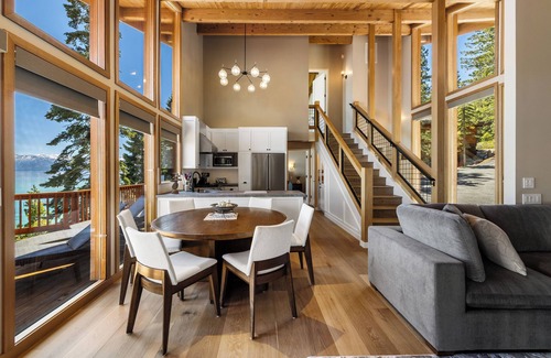 Tahoma House | Lux Newly Remodeled Tahoe Lakefront Home with Stunning Views and Chef's Kitchen!