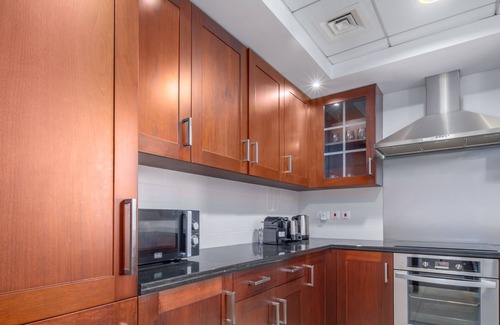 Downtown Dubai Apartment | LUX The Burj Khalifa Fountain View Suite