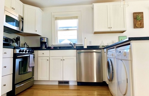 Provincetown Condo | Luxe 2 BR West End Condo + Garden Patio