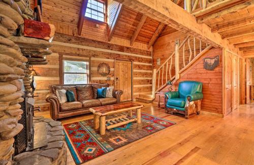 Logan House | Luxe Dog-Friendly Cabin with Hot Tub and Game Room
