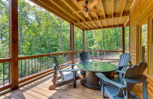 Mineral Bluff House | Luxe Mineral Bluff Vacation Rental with Game Room!