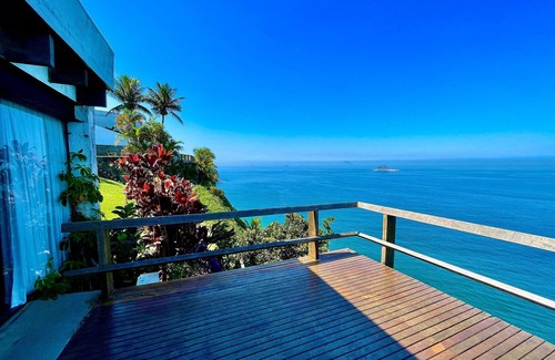 Joatinga House | LUXOBRASIL #RJ03 Mansion Cliff Joá 04 Suites Seasonal Rent