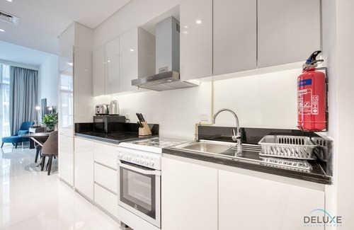 Dubai Apartment | Luxuriant Studio at Golf Promenade 2A DAMAC Hills by Deluxe Holiday Homes
