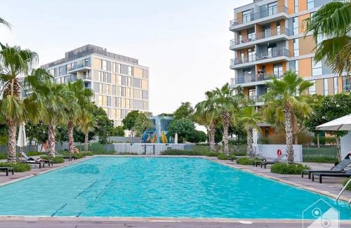 Dubai Production City Apartment | Luxurious 1BR Apt with Balcony in Production City