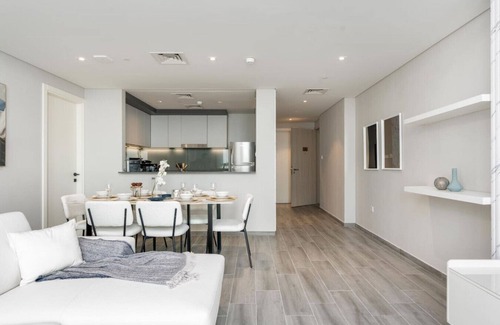 Dubai Production City Apartment | Luxurious City Retreat 2BR Apt with Stunning Views