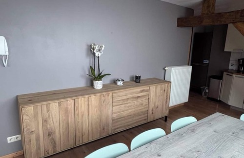 Momignies House | Luxurious loft near Chimay with pool table, table soccer, darts, arcade cabinet