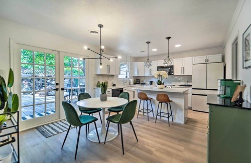 Lubbock House | Luxurious Lubbock Home: Fire Pit, Outdoor TV!