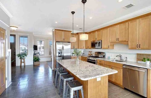 Point Pleasant Beach House | Luxurious Waterfront on Lake Louise! 1 Block from the Beach & Boardwalk!