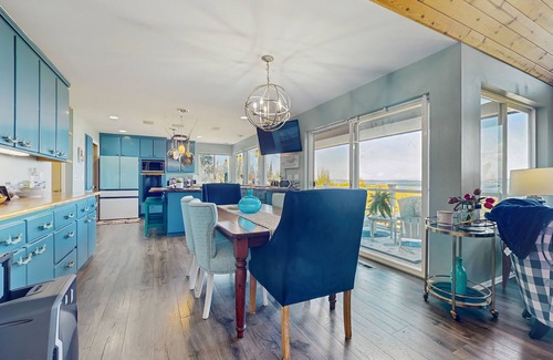 Hansville House | Luxurious water view home surrounded by wildlife and a private hot tub