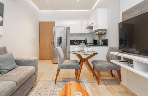 Playacar Fase I Apartment | Luxury 1BR BalconyandParking, 1 Block from 5th Ave