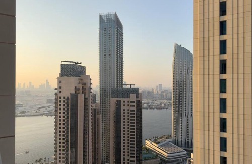 Dubai Apartment | Luxury 1BR on high floor with park & Sea views