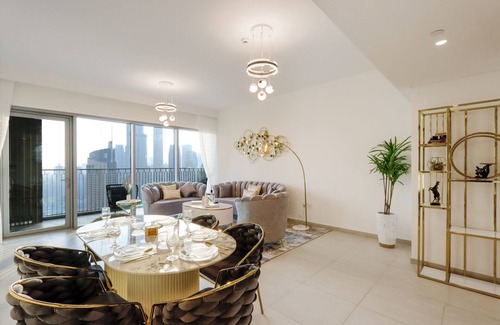 Za'abeel 2 Apartment | Luxury 3B and maids Burj View, Steps to Dubai Mall