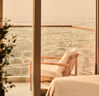 Downtown Dubai Apartment | Luxury 58th Floor Seaview 2BR - Paramount Midtown - 6 Guests - 64F Pool Access & Burj View