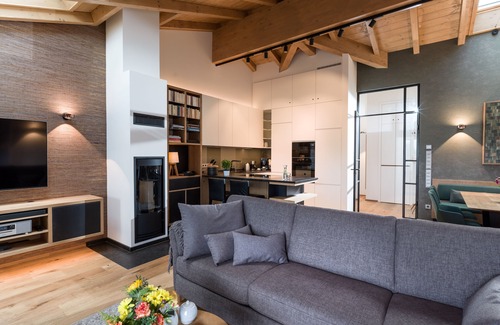 Oberaudorf Apartment | Luxury apartment with sauna and fireplace