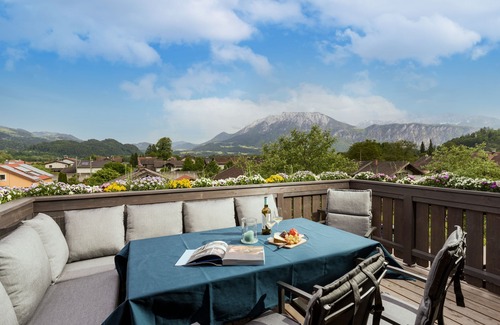 Oberaudorf Apartment | Luxury apartment with sauna and fireplace