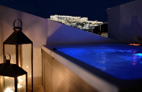 Monastiraki Villa | Luxury Athens Apartment | 2 Bedrooms | Apartment Mavis | Spacious Terrace with.