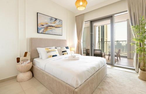 Za'abeel 2 Apartment | Luxury Burj & Fountain View 3 Bedroom Apartment