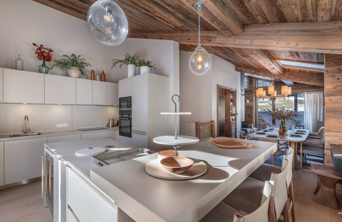 Megeve Apartment | Luxury Chalet in Megève with Wellness Center, Sauna, Gym, and Home Cinema