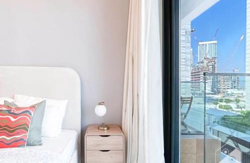 Nad Al Sheba Apartment | Luxury & City Views Studio in Azizi Riviera