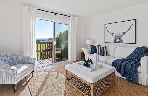 Toro Canyon Condo | Luxury Condo with Ocean Views in Exclusive Polo Field Complex!