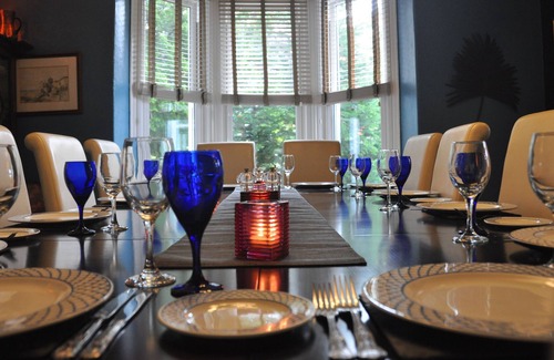 Rowen House | Luxury Country House and landscaped gardens overlooking mountains with parking