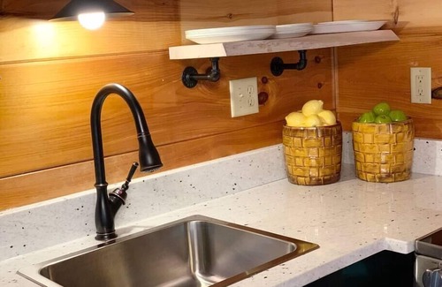 Lake Lure Cabin | Luxury Creek Waters Cabin - walk to Chimney Rock & Lake Lure