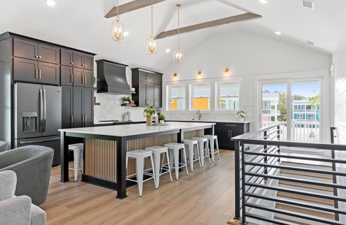 Long Beach House | Luxury Custom home professionally decorated with Private Heated Pool, Easy Beach Access