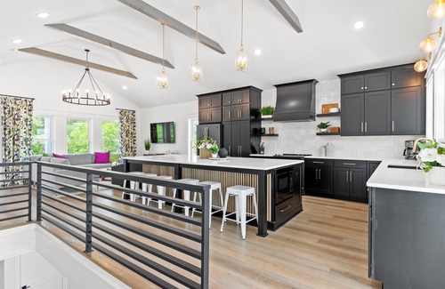 Long Beach House | Luxury Custom home professionally decorated with Private Heated Pool, Easy Beach Access