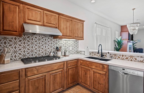 Desert Hot Springs House | Luxury Desert Pueblo! Heated Pool, Spa, Game Room, Koi Pond, Movie Screen