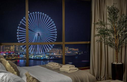Umm Suqeim 3 Apartment | Luxury Dubai Eye View Living - Beach access I Marina Walk